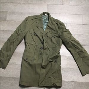Olive Green Women's Military Style Jacket size M/L